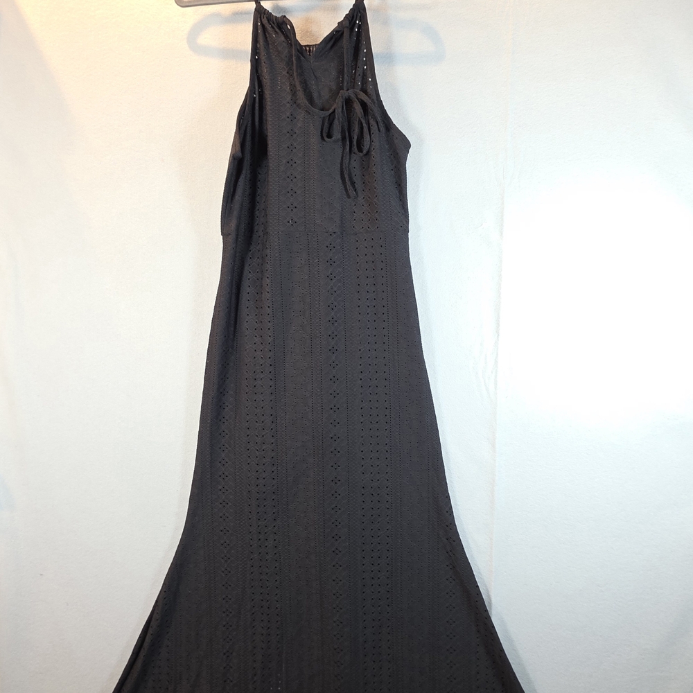 Womens Eyelet Halter Dress Size Large NWOT - Picture 3 of 8